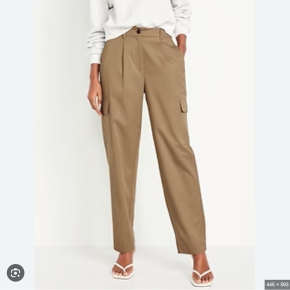 NWOT Old Navy Extra High Rise Taylor Straight Trouser - Picture 1 of 1